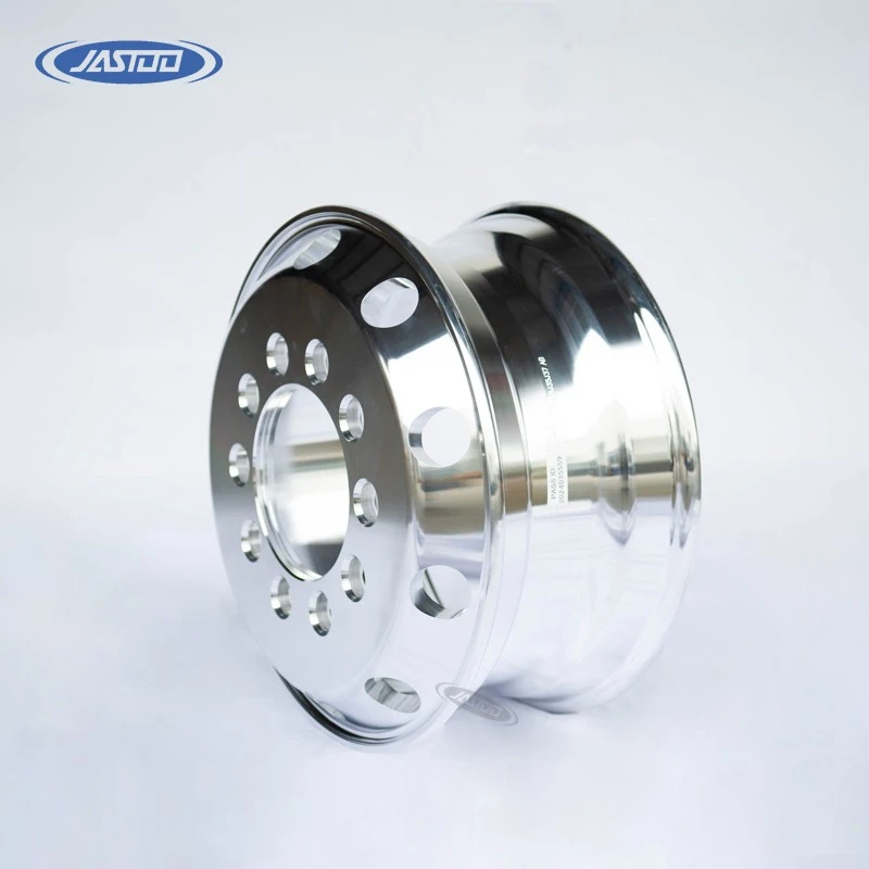 17.5*6.75 Inch Aluminum Forged Machined Truck Wheel