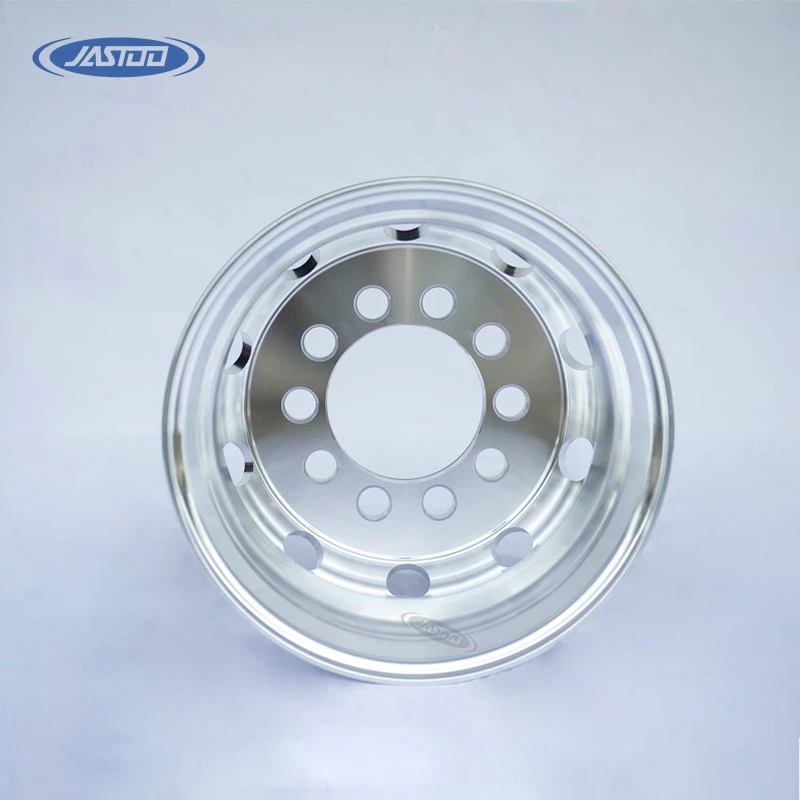 17.5*6.75 Inch Aluminum Forged Machined Truck Wheel
