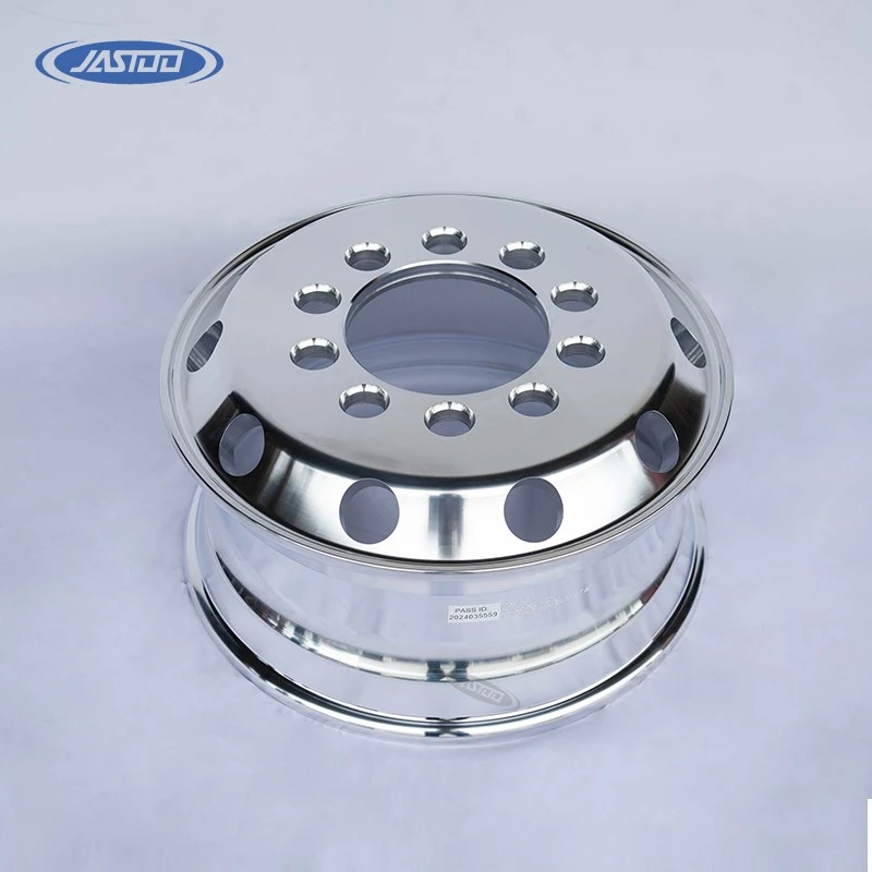 17.5*6.75 Inch Aluminum Forged Machined Truck Wheel